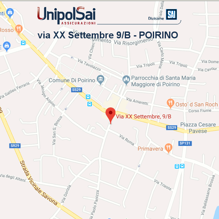 Unipol Sai Assicurazioni Poirino